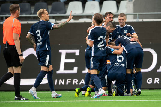 Utsiktens spelare jublar