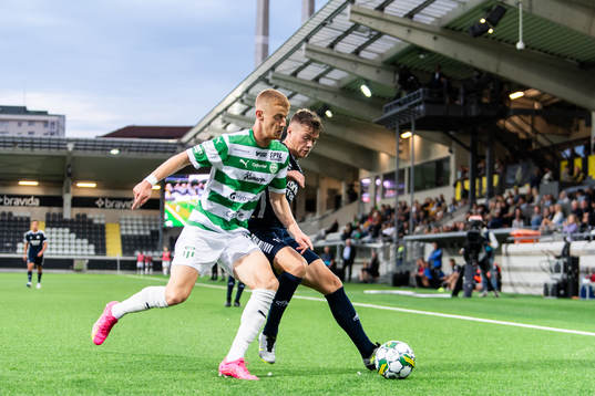 Västerås SKs Daniel Ask och Utsiktens Albin Skoglund