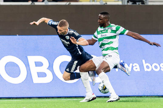 Utsiktens Lucas Hedlund och Västerås SKs Frederic