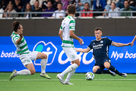 Västerås SKs Miguel Sandberg och Utsiktens Albin Skoglund