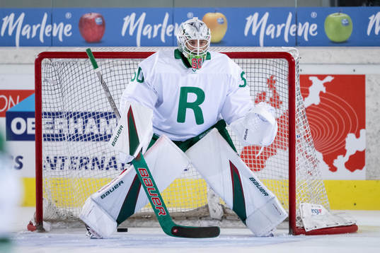 goalkeeper Petr Kvaca of Rögle