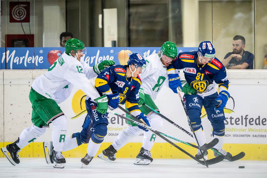 Brady Ferguson and Ludvig Claesson of Rögle against