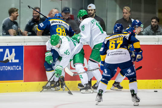 Brandon Davidson and Dennis Everberg of Rögle