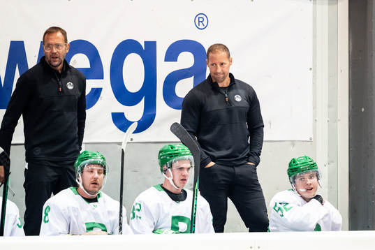 Head coach Cam Abbott of Rögle