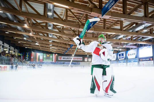 goalkeeper Christoffer Rifalk of Rögle looks dejected
