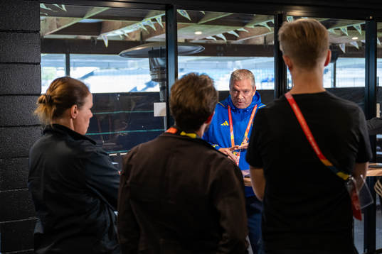 Martin Fredman, Head of security for the Swedish Football
