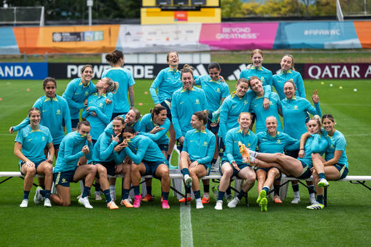 Players of the Australian women's national football team