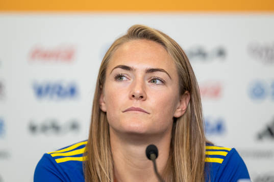 Magdalena Eriksson of the Swedish women's national football