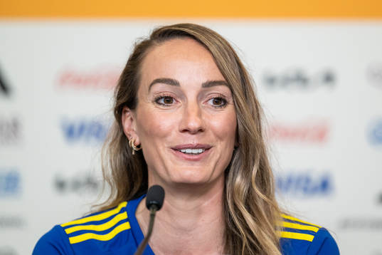 Kosovare Asllani of the Swedish women's national football