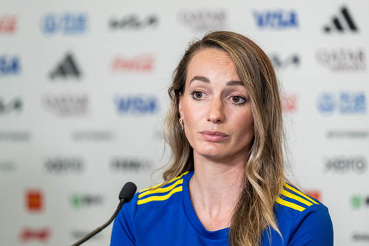 Kosovare Asllani of the Swedish women's national football