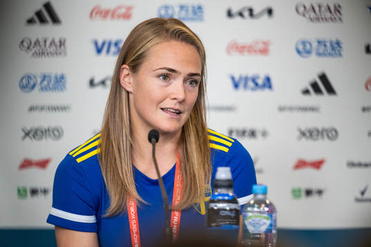 Magdalena Eriksson of the Swedish women's national football