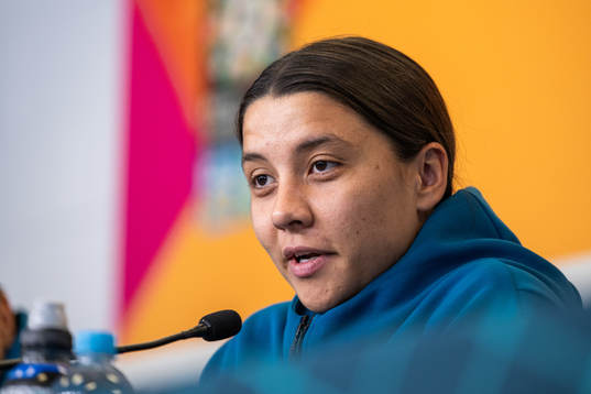 Sam Kerr of the Australian women's national football team