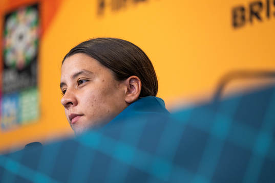 Sam Kerr of the Australian women's national football team