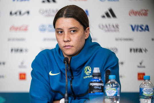 Sam Kerr of the Australian women's national football team