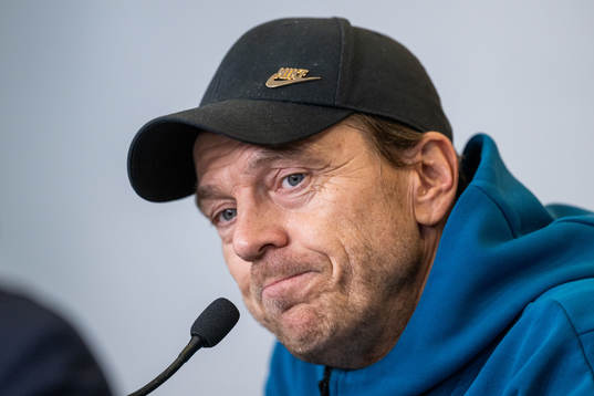Head coach Tony Gustavsson of the Australian women's