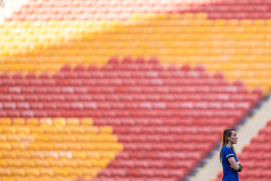 Kosovare Asllani of the Swedish women's national football