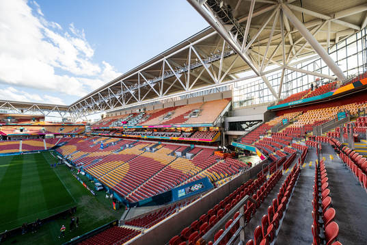 General interior view of Brisbane Stadium