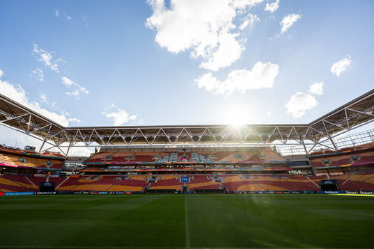 General interior view of Brisbane Stadium