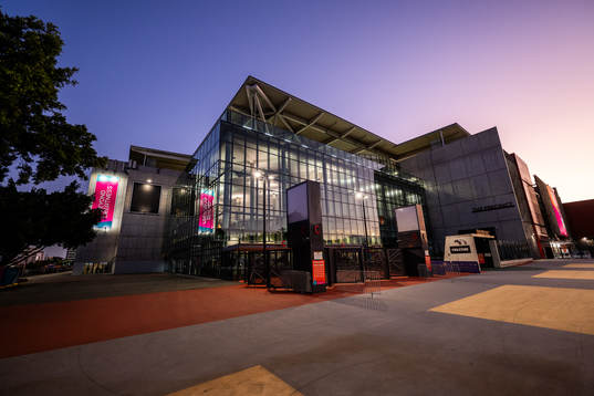 General exterior view of Brisbane Stadium