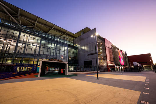 General exterior view of Brisbane Stadium