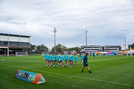 Players of the Australian women's national football team at
