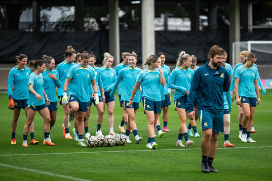 Players of the Australian women's national football team at