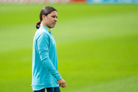 Sam Kerr of the Australian women's national football team