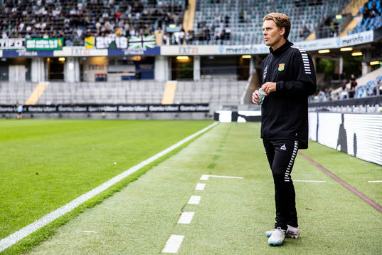 GAIS tränare Fredrik Holmberg