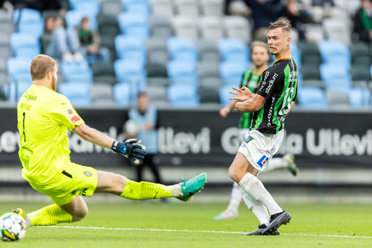 GAIS Alexander Ahl Holmström gör 2-0 bakom AFC