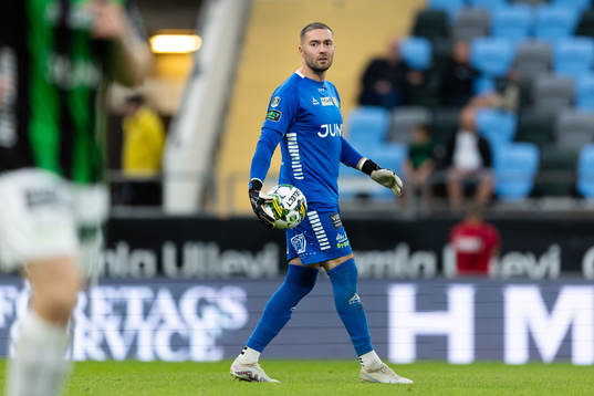 GAIS målvakt Mergim Krasniqi