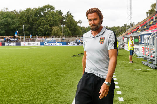 Brommapojkarnas tränare Olof Mellberg