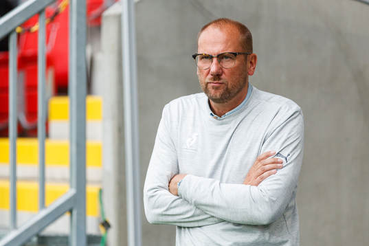 Halmstads tränare Magnus Haglund