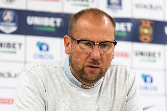 Halmstads tränare Magnus Haglund