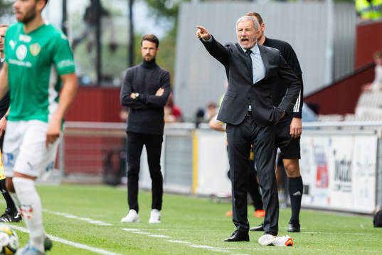 Helsingborgs tränare Stuart Baxter