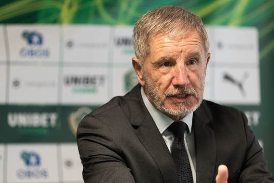 Helsingborgs tränare Stuart Baxter