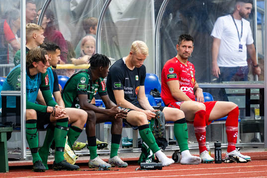 Varbergs spelare deppar