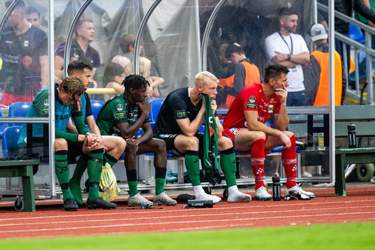 Varbergs spelare deppar