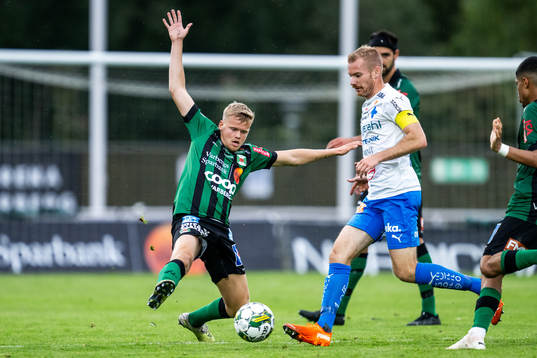 Varbergs Leo Frigell Jansson och Värnamos Freddy Winsth