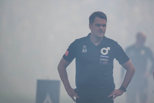 Degerfors tränare Andreas Holmberg