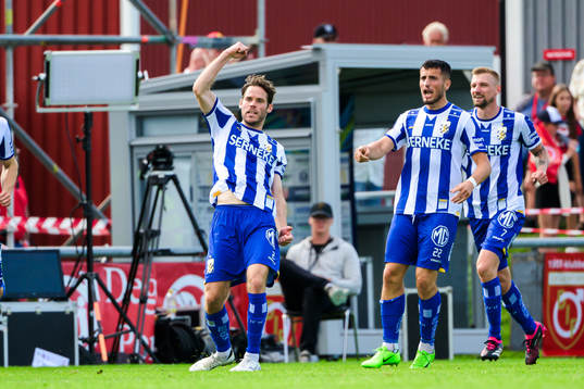 IFK Göteborgs Emil Salomonsson jublar