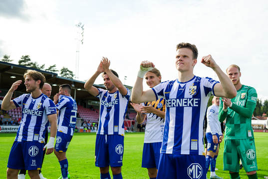 IFK Göteborgs Kolbeinn Thordarson jublar