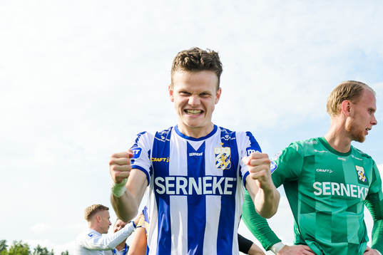 IFK Göteborgs Kolbeinn Thordarson jublar
