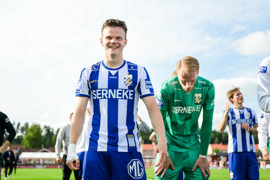 IFK Göteborgs Kolbeinn Thordarson jublar