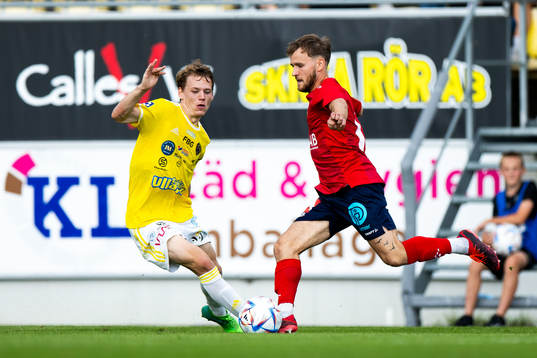 Falkenbergs Melker Nilsson och Vänersborgs Pol Hernandez