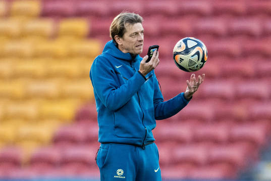 Head coach Tony Gustavsson of Australia