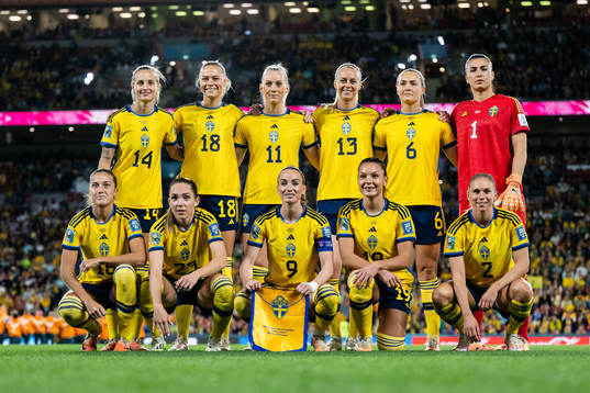 Nathalie Björn, Fridolina Rolfö, Stina Blackstenius,