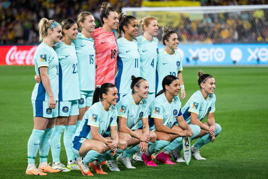 Ellie Carpenter, Kyra Cooney-Cross, Clare Hunt, goalkeeper