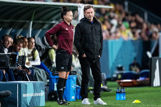 Head coach Peter Gerhardsson of Sweden