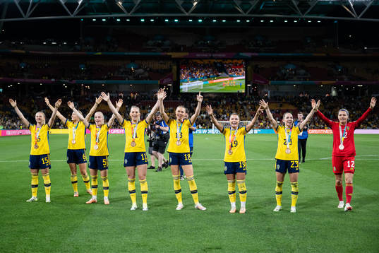 Rebecka Blomqvist, Magdalena Eriksson, Anna Sandberg, Stina