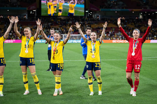 Fridolina Rolfö, Johanna Rytting Kaneryd, Elin Rubensson